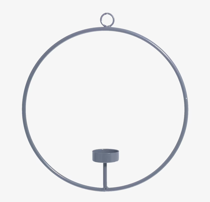 Storefactory Gullabo Mini Häng Mörkgrå ljushållare i metall