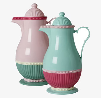 Termos Rosa/Grön från Rice med pastellfärger och detaljer