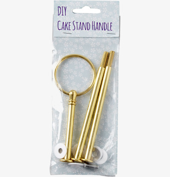 Gör ett eget kakfat - Guld från Rice i genomskinlig förpackning