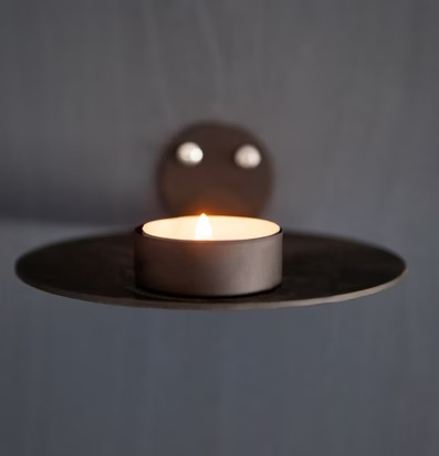 Hossmo Väggljusstake Grå från Storefactory i metall