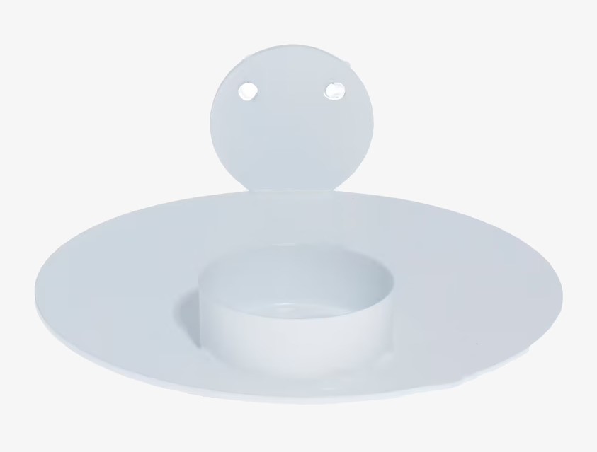 Hossmo Väggljusstake Vit från Storefactory på vit vägg