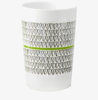 Bild av estetiskt tilltalande termomugg i porslin