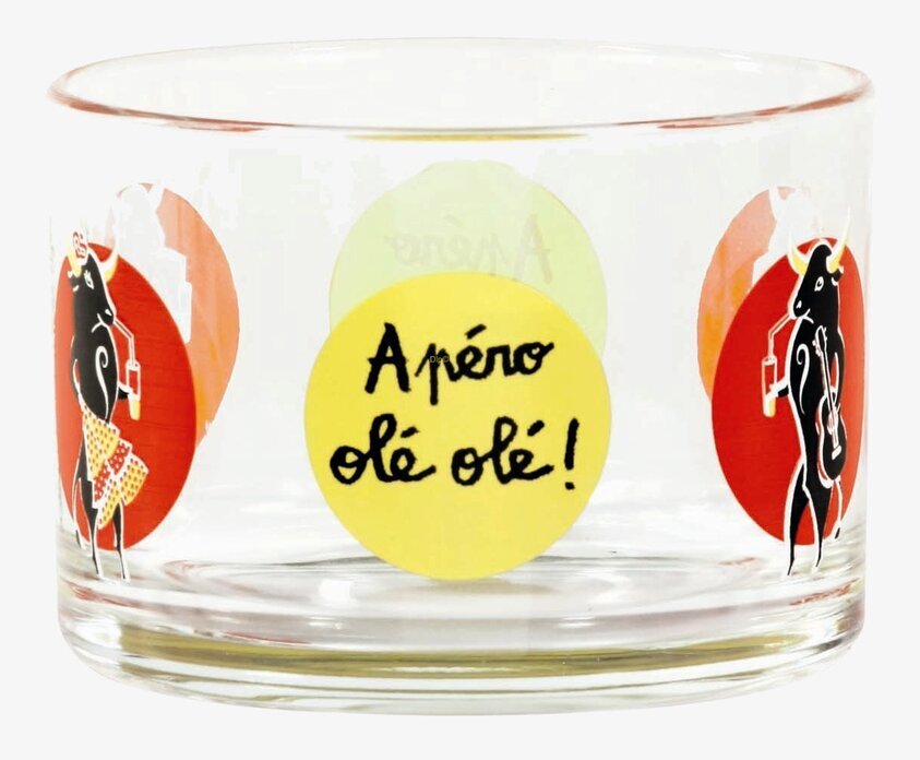 Glas Tapas från Derriére la porte med färgglada detaljer