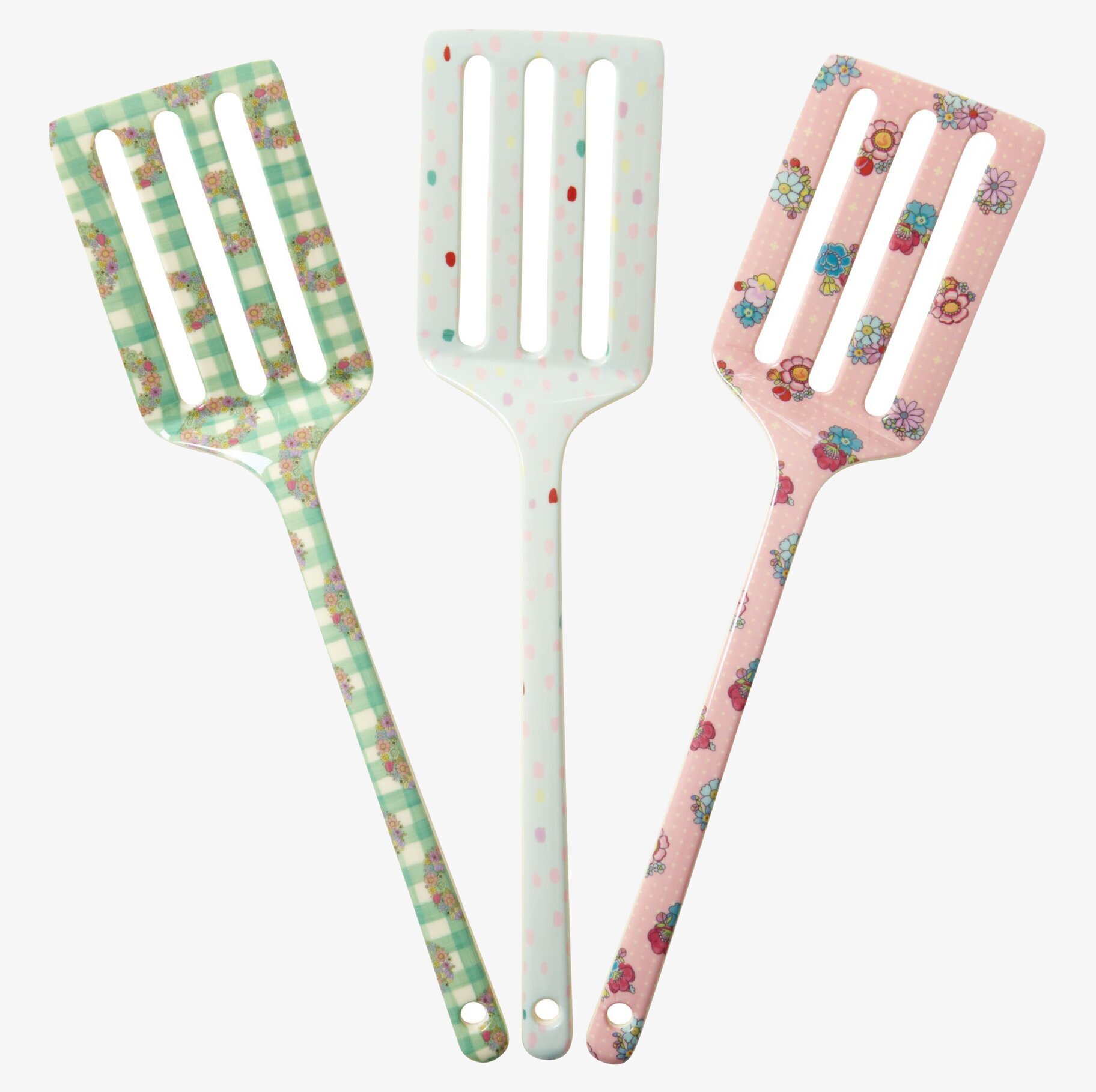 Stekspade Extraordinary Prints från Rice med livliga mönster