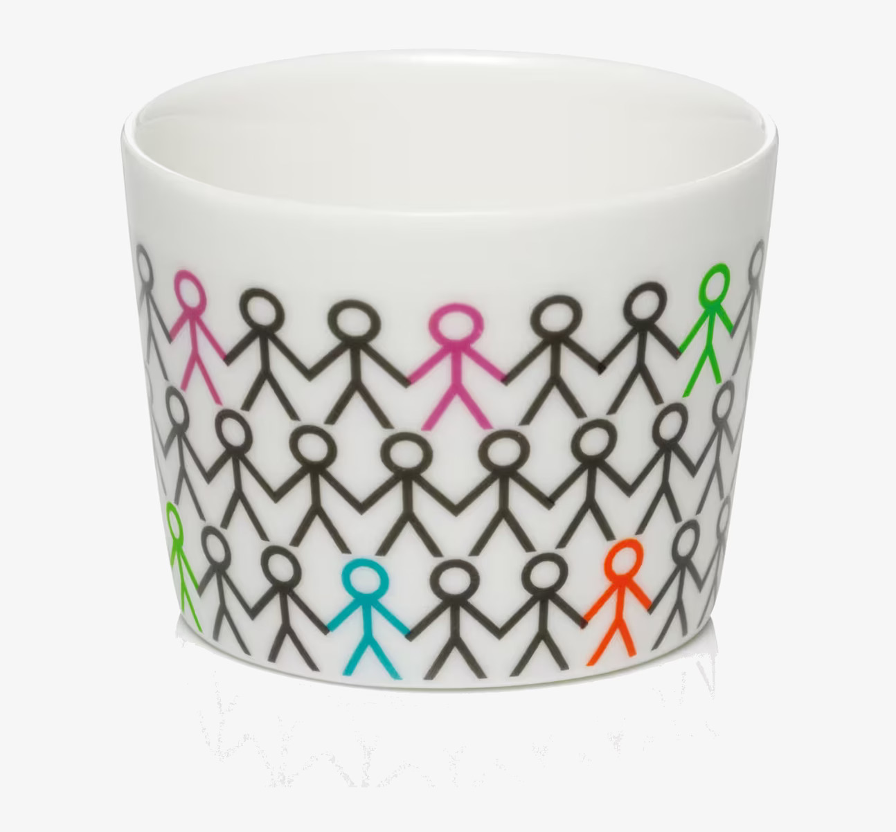 Miniskål Multi från Mette Ditmer med färgstarkt mönster