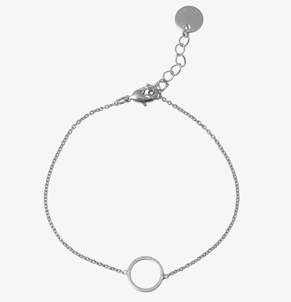 Armband Solo Silver från Bud to Rose i minimalistisk design