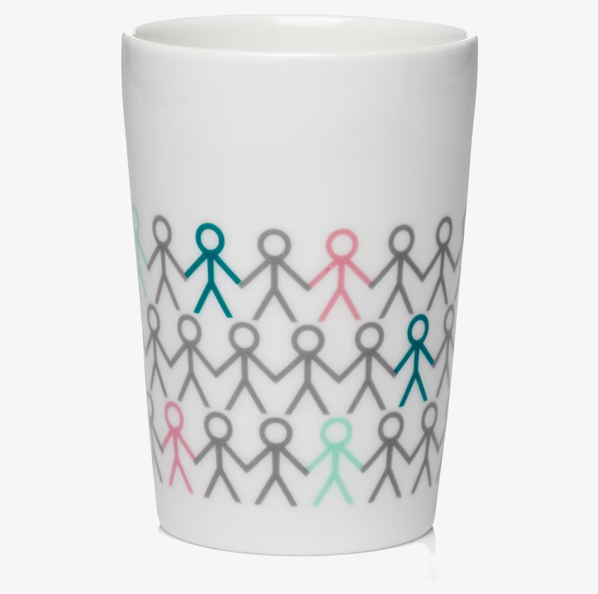 Termomugg Multi 2-pack 25cl från Mette Ditmer med mönster