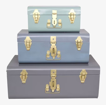 Koffert 3-Pack från Strömshaga i tre färger och storlekar