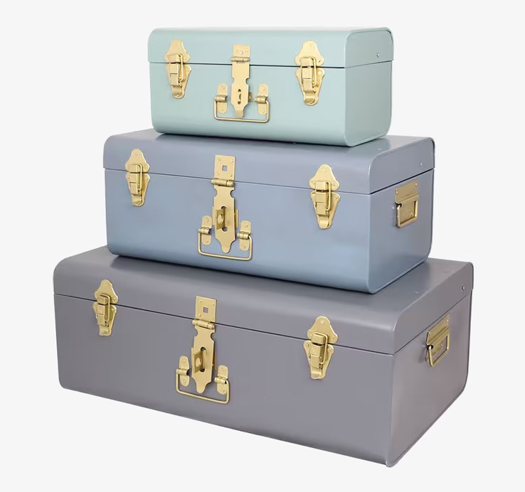 Koffert 3-Pack från Strömshaga i olika storlekar och färger