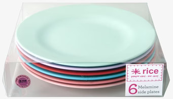 Tallrikar 6-Pack - Extraordinary Color från Rice, färgglada