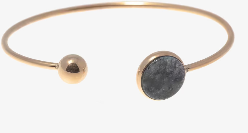 Armband Rocco Gold från Bud to Rose på vit bakgrund