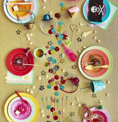 Tallrikar 6-Pack - Extraordinary Color från Rice på festbord