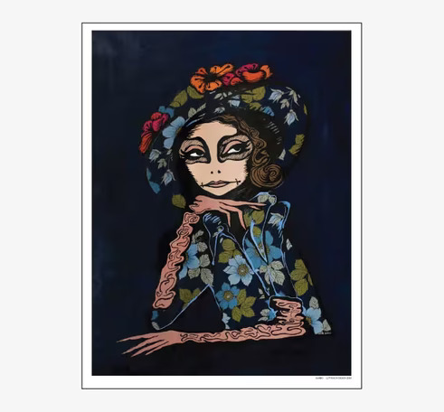 Garbo - Limited Edition från Lottisson Design: färgstark affisch