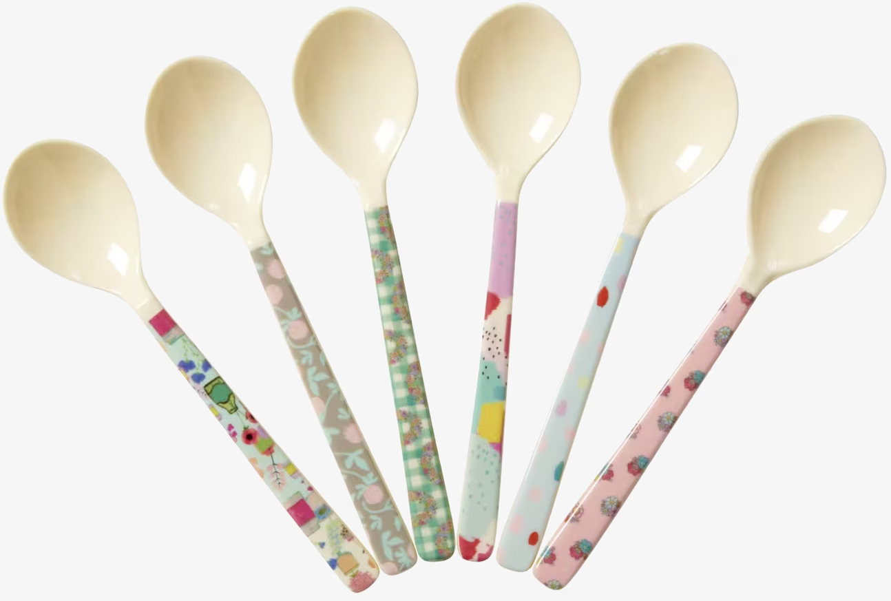 Korta Skedar - Extraordinary Prints från Rice i olika mönster