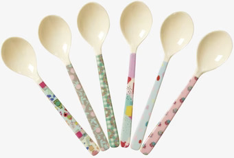 Korta Skedar - Extraordinary Prints från Rice i olika mönster