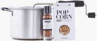 Stovetop Popper set från Nicolas Vahé för perfekt popcorn