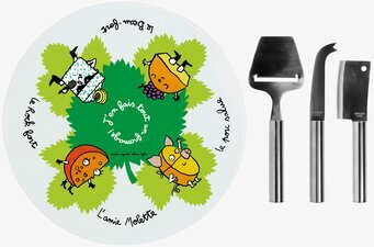 Ostbricka med tillbehör från Derriére la porte