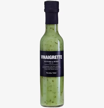 Vinägrett - Senap & Örter från Nicolas Vahé i glasflaska