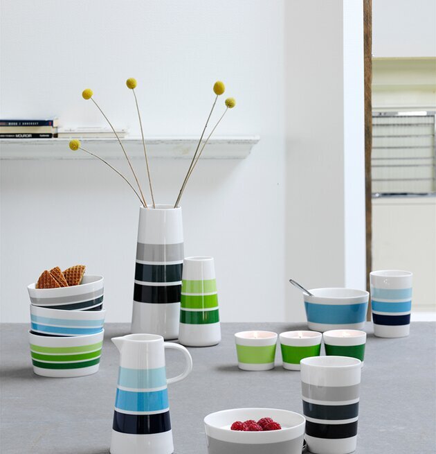 Bordstablett Scala Green 3-Pack från Mette Ditmer på bord