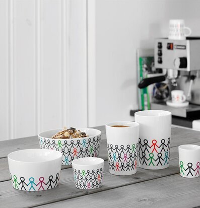 Liten Skål Multi 2-Pack från Mette Ditmer med pinngubbar