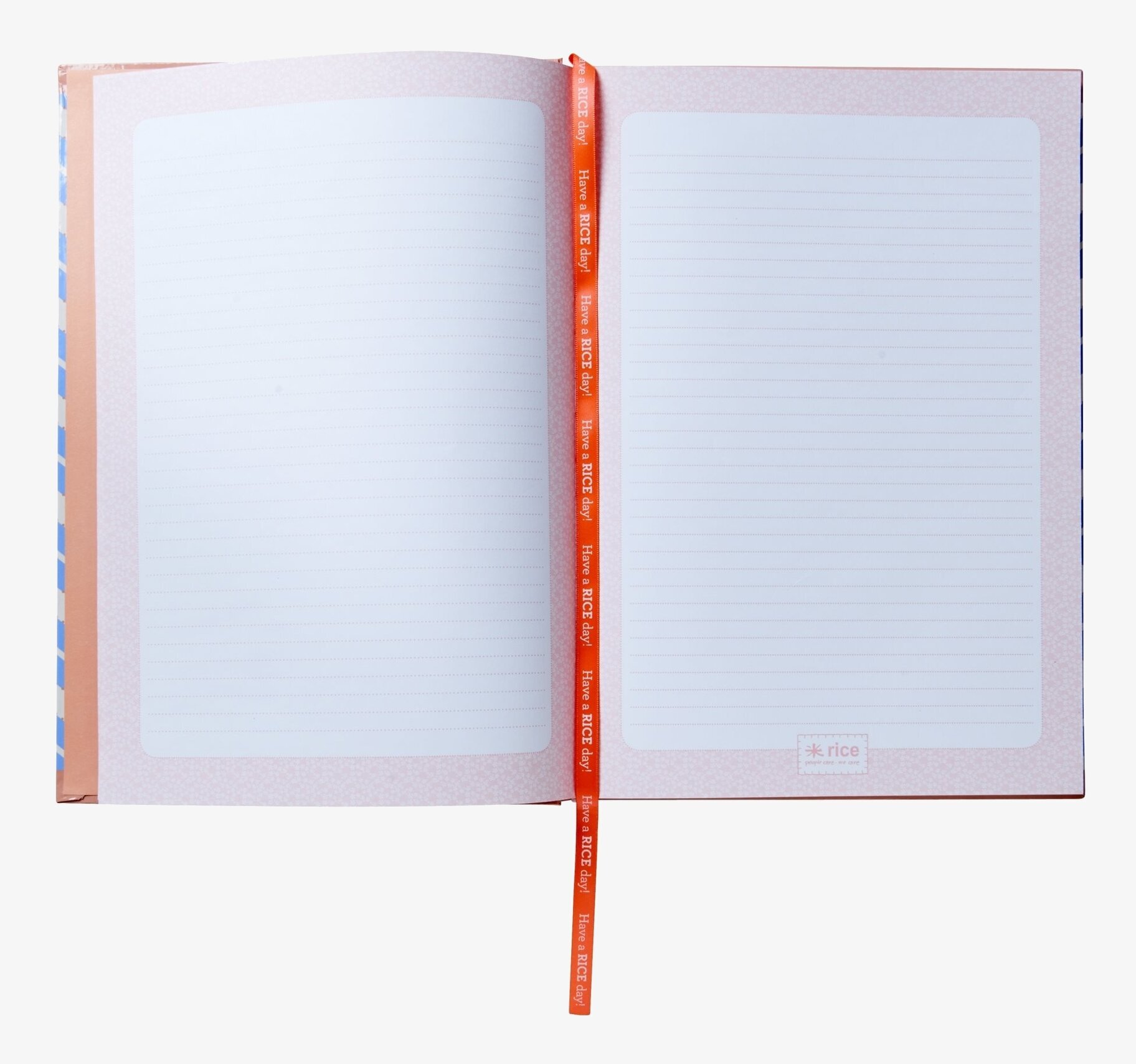 Notebook A4 från Rice med hårda pärmar och linjerade sidor