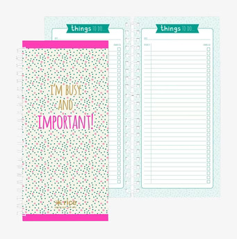 Big Wire-O To-Do Notebook från Rice med färgglatt omslag