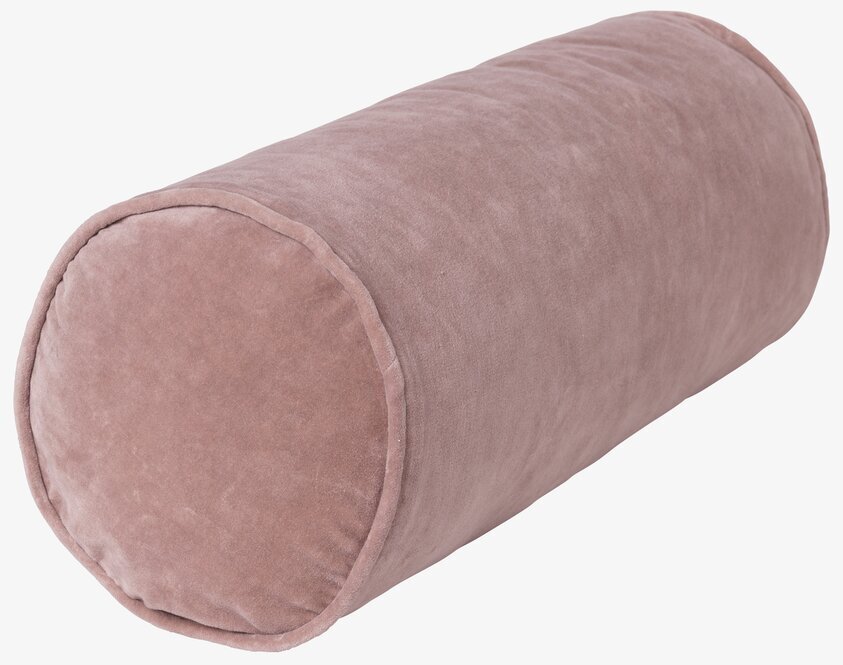 Bolsterkudde Sammet Magnolia från Cozy Living i ljusrosa