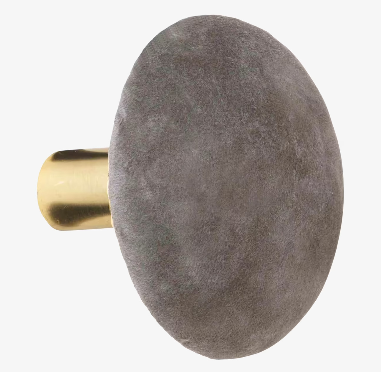 Knopp Sammet Mud L från Cozy Living i sammet och mässing