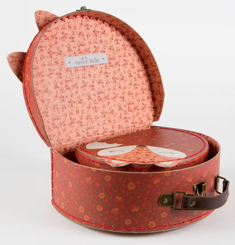 Resväska 2-Pack Angus från Sass & Belle i blommönster