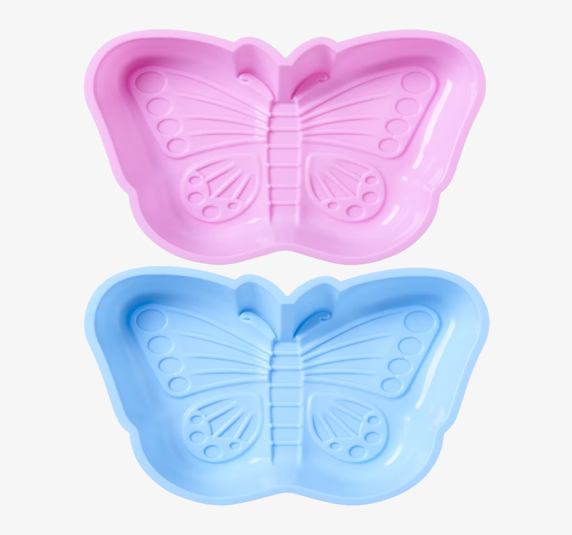 Silikonform Butterfly Blå från Rice med detaljerad design