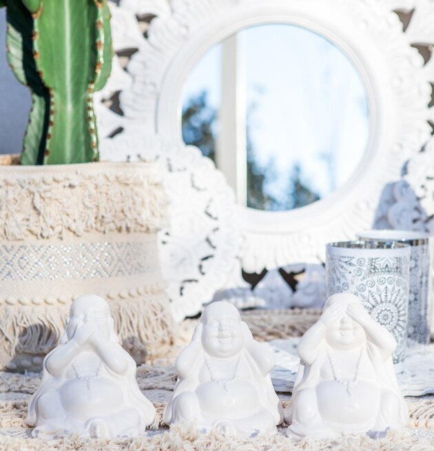 Buddha - Majas Cottage keramiska figurer från Majas Cottage