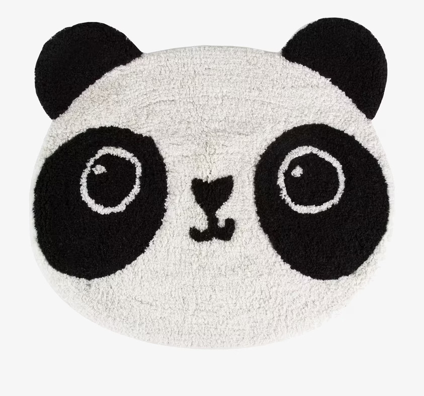 Matta Kawaii Panda från Sass & Belle med pandansikte