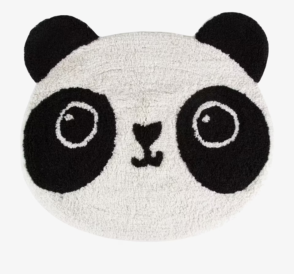 Matta Kawaii Panda från Sass & Belle med pandansikte