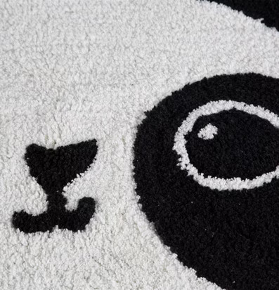 Matta Kawaii Panda från Sass & Belle med sött pandamotiv