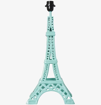 Lampfot Eiffel Tower Mint från Rice i mintgrön nyans