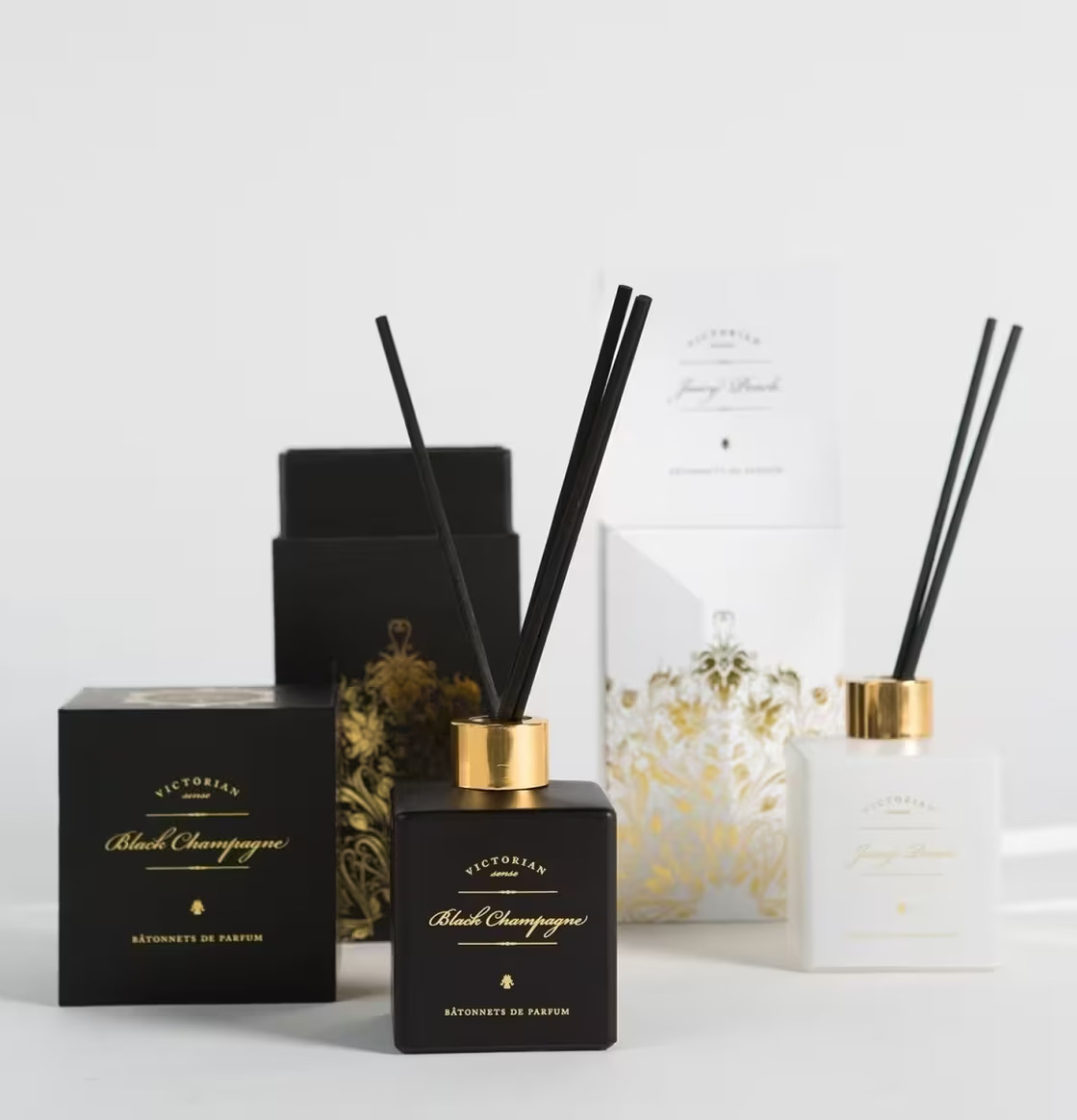 Doftpinnar Black Champagne från By ON i elegant design