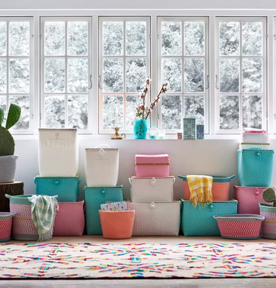 Stor Matta RICE från Rice i färgsprakande och livfull design