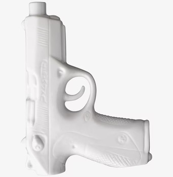 Vas Pistol Bloomingville från Bloomingville i vit keramik