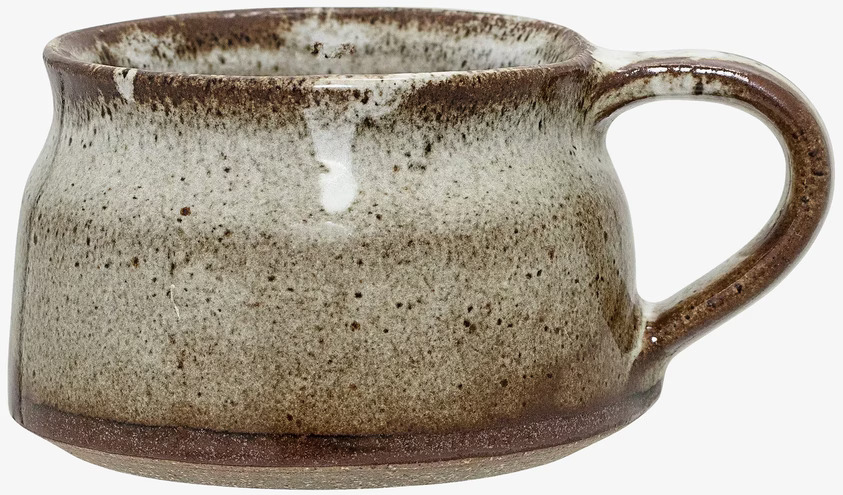 Mugg Jolie Bloomingville i keramik med jordnära toner