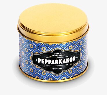 Pepparkakor Miniburk Kungligt Blå från Finsmakeriet
