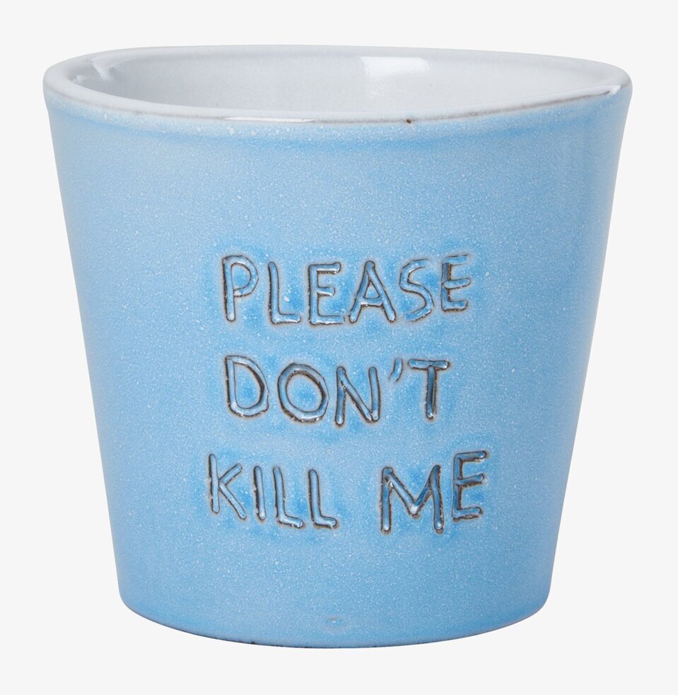 Blomkruka Please Don´t från Rice med humoristisk text