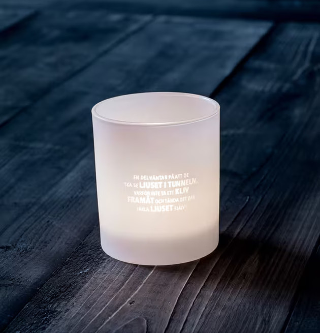 Ljuset i Tunneln - Majas Cottage ljuslykta från Majas Cottage