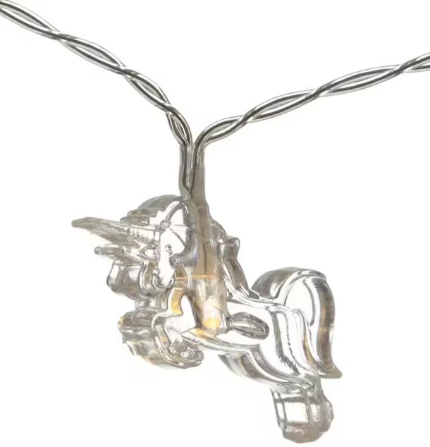 Enhörning LED Ljusslinga från Puckator i neutral miljö