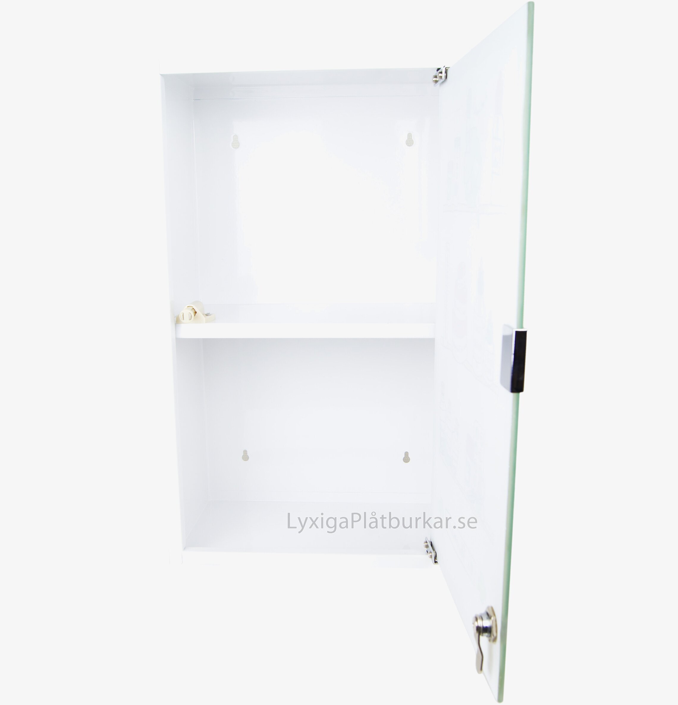 Medicinskåp (Piller vit) från Derriére la porte på vit vägg