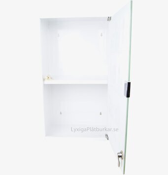 Medicinskåp (Piller vit) från Derriére la porte på vit vägg