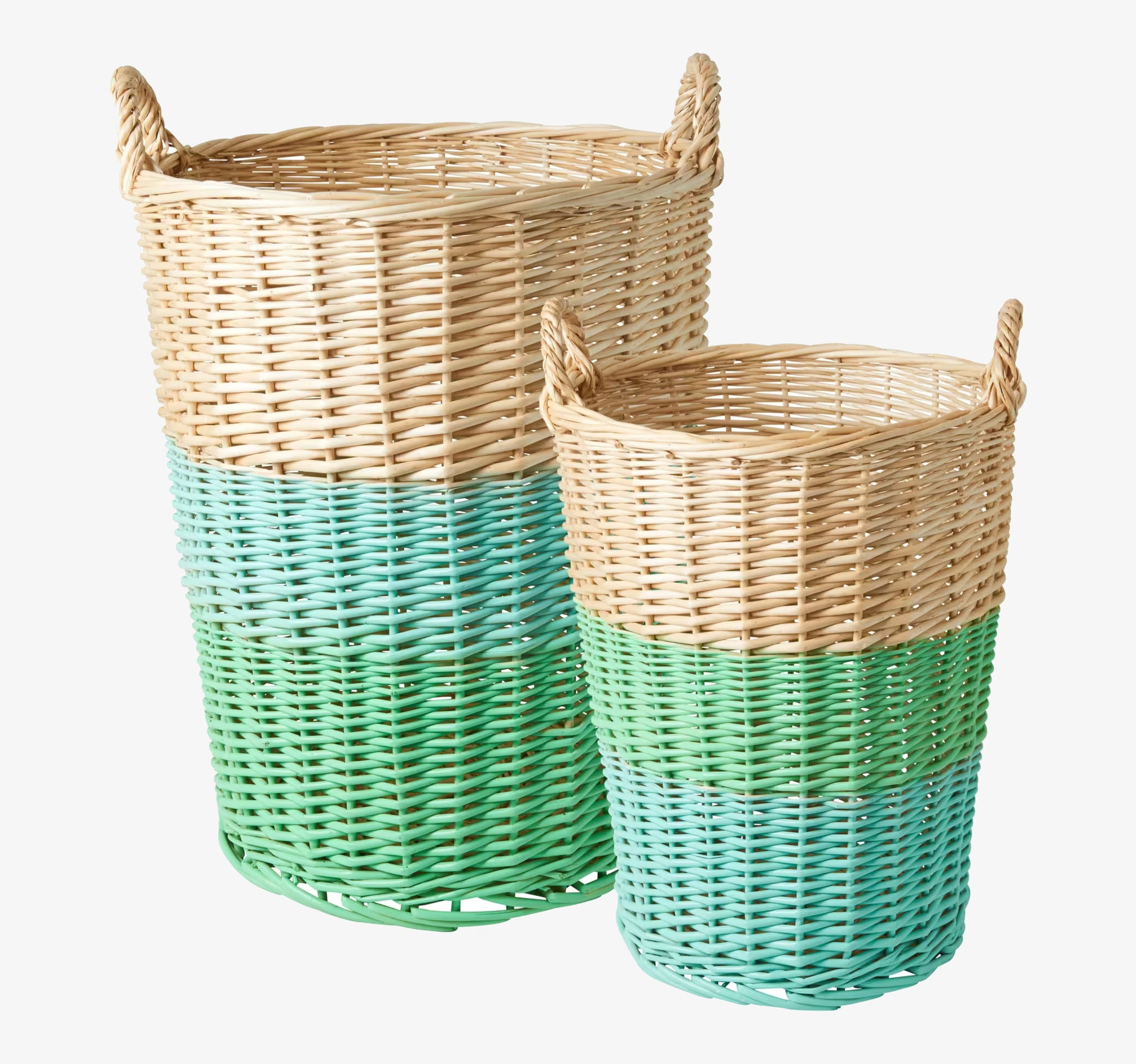 Förvaringskorg Mint/Pastellgrön från Rice i två storlekar