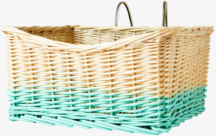 Hängande Förvaringskorg Mint från Rice med flätad rotting