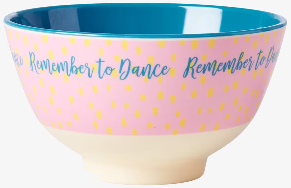 Liten Skål Raindot Print från Rice med färgglada prickar