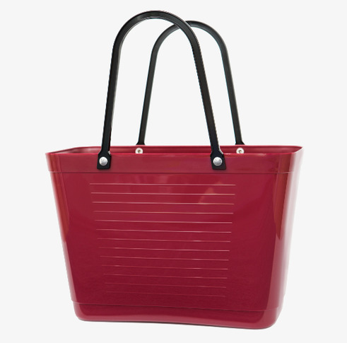 Väska Liten Hinza Vinröd - Green Plastic från Hinza