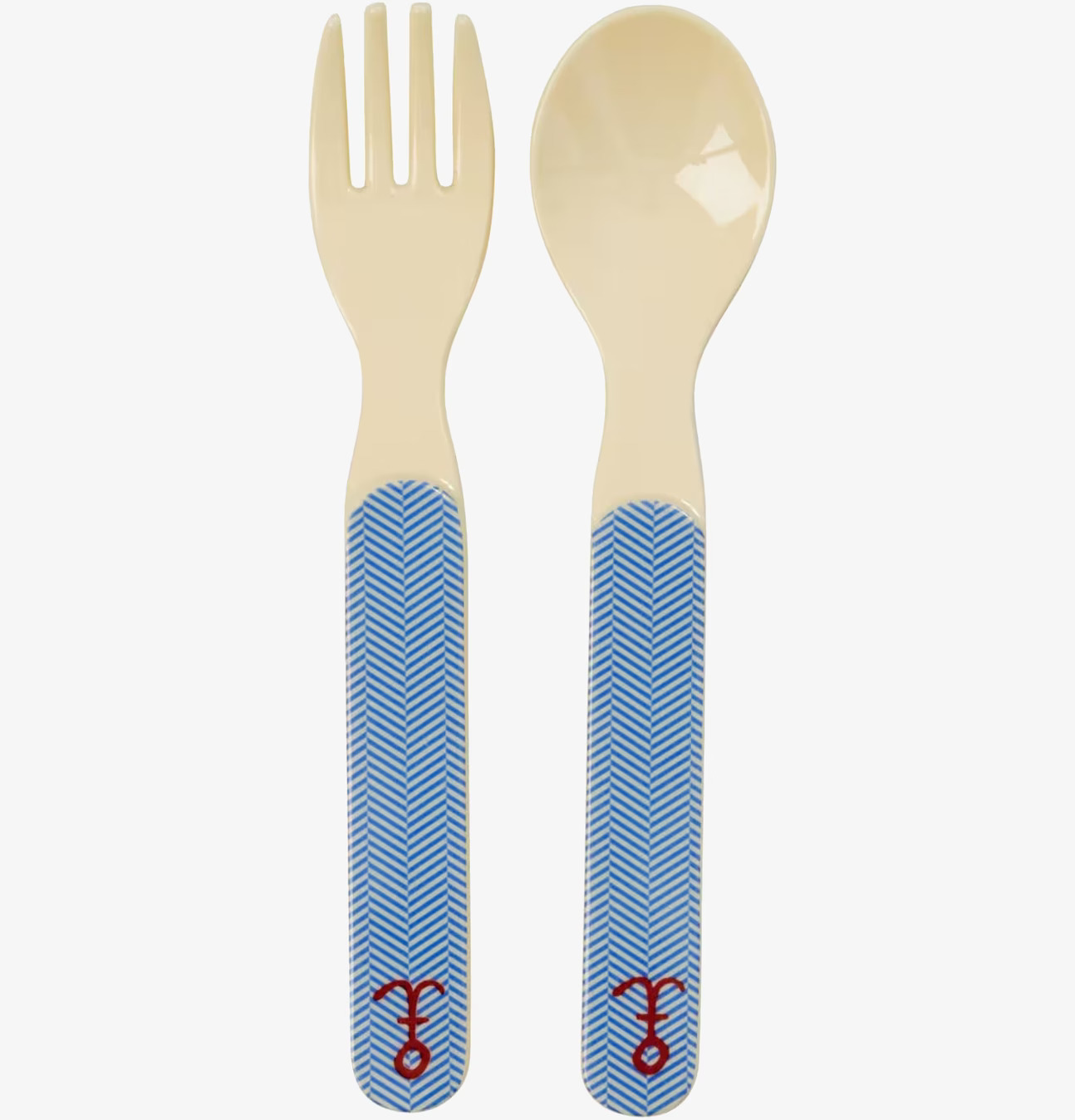 Bestickset Sailor & Anchor Print från Rice på vit bakgrund